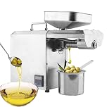 ERNP Prensa De Aceite De Oliva, Prensa De Aceite De Hueso De Oliva De Sésamo De Cacahuete Pequeño, Prensa De Tornillo Automática De Prensa De Aceite Doméstica, Prensa De Aceite Automática De 300-