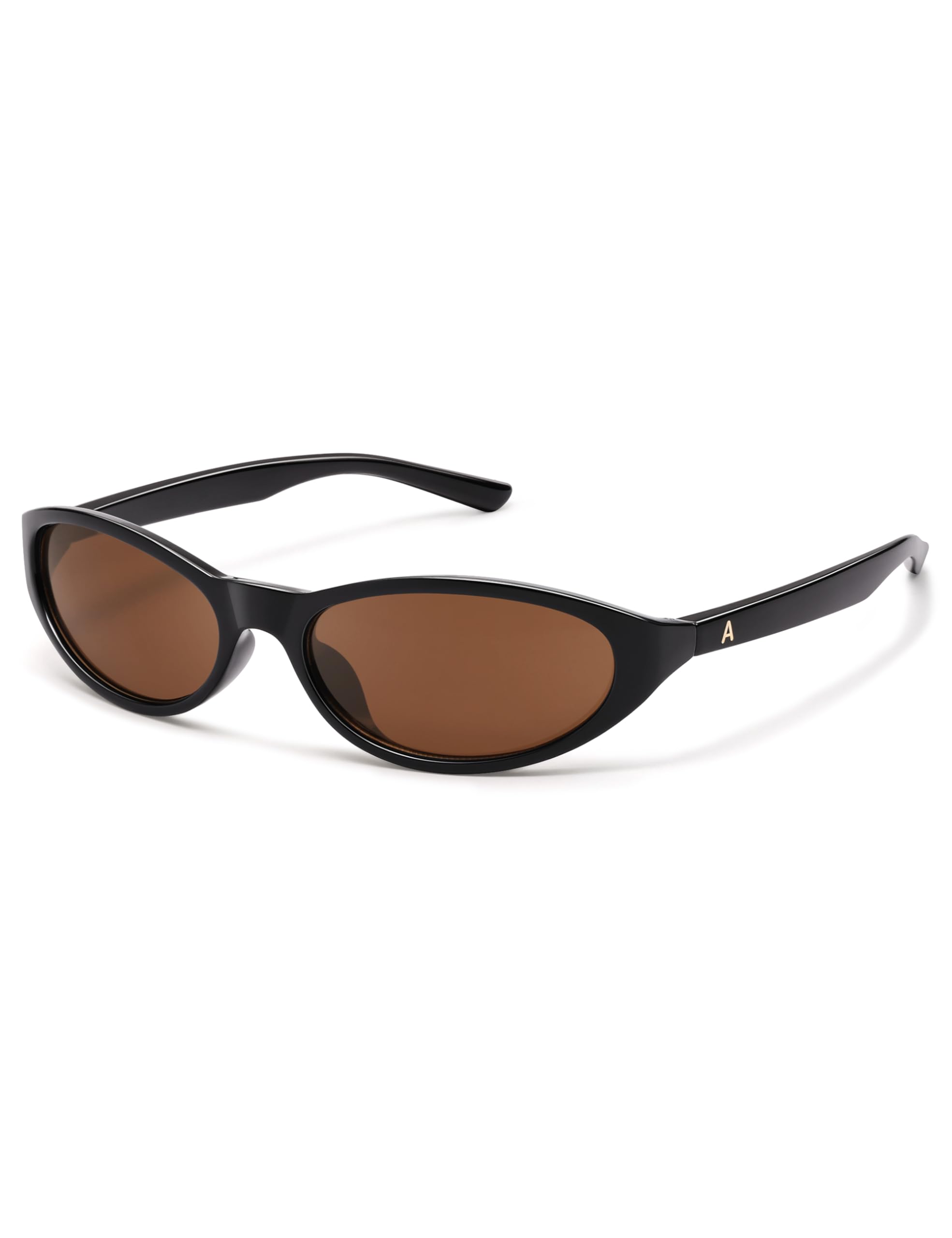 Appassal Retro Y2K Wrap Around Oval Sunglasses AP3741 | Sporty Running UV400 Sun Glasses for Women Men Shades Rave