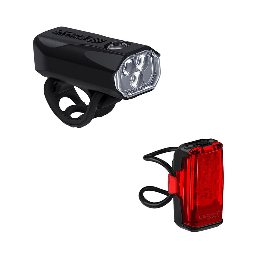 KTV Drive Pro 400+/KTV+ Drive, Light, Set, Black | Lezyne KTV Drive Pro 400+ Front & Rear…