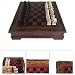 YC electronics Madera Creativa Hacer Antiguo Tallado Ajedrez Chino Retro Terracota Guerreros...