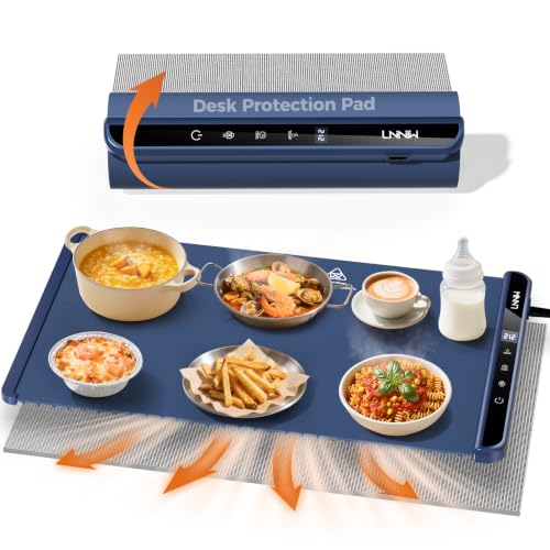 Image of Warming Mat for Food, 6 Temperature & 6 Timer Settings,Food Warmer Chafing Dishes for Buffet,Gatherings,Parties,Everyday Use