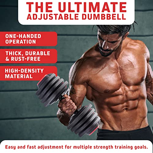 Icefox-Adjustable-Dumbbell-40Lbs-Free-Weights-Dumbbell-Workout-Equipment-for-Home-Gym-Suitable-MenWomen