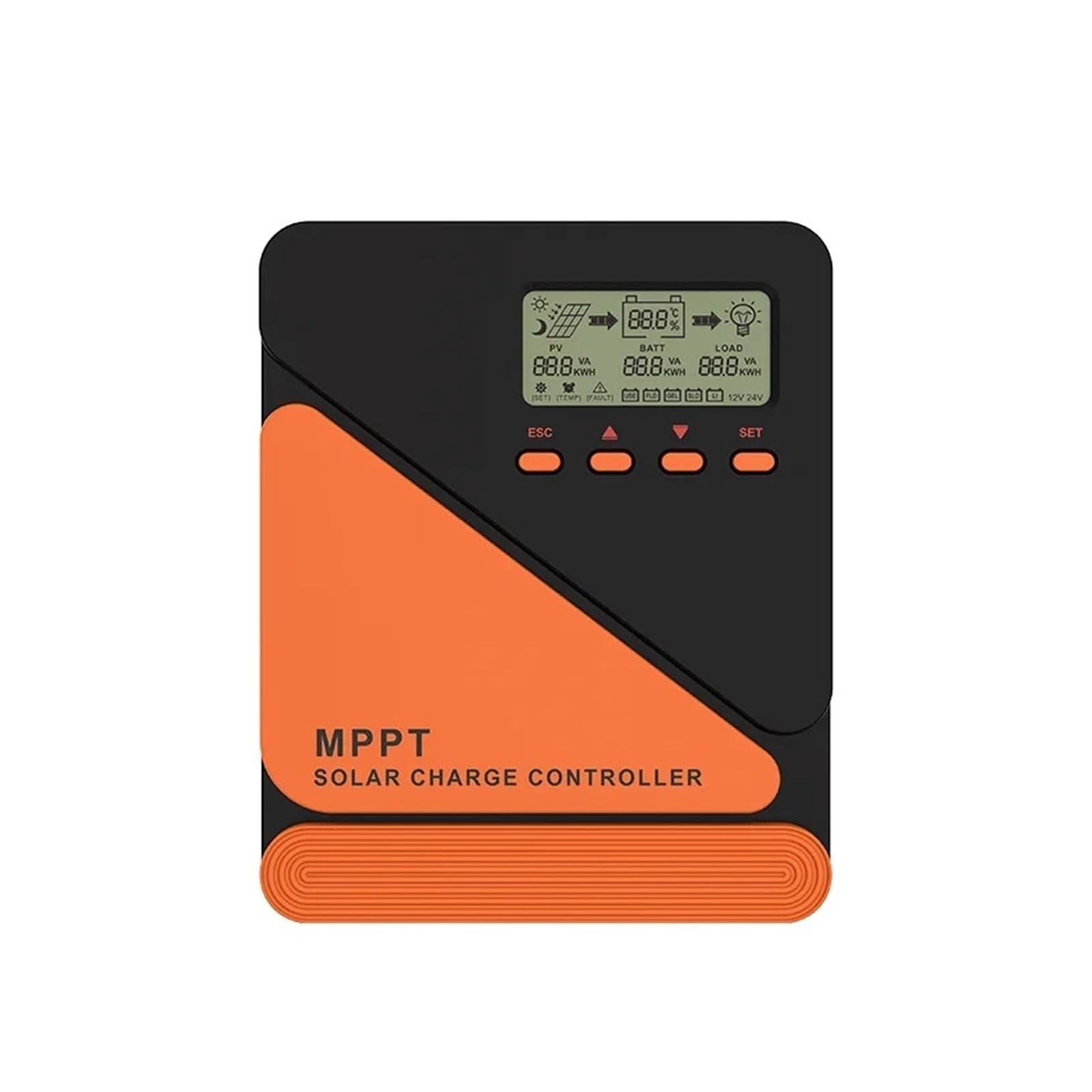 Solar Charge Controller, Solar Charge Controller MPPT 60A 50A 40A 30A 20A 10A Panel Regulator 12V 24V Battery PV Input 100VDC(18-100VDC 40A)