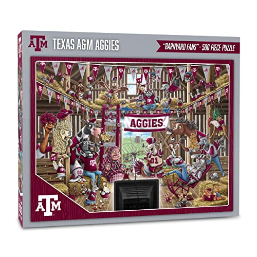 Image of YouTheFan NCAA Barnyard Fans 500pc Puzzle