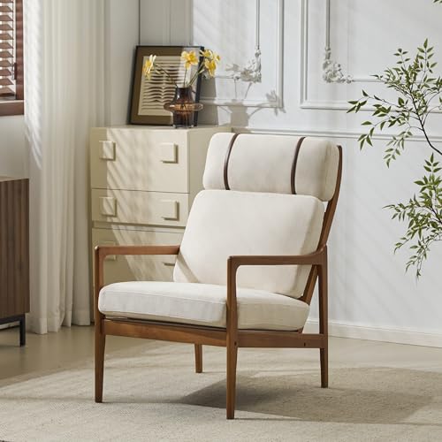 Sillón Plegable Beige miniatura 1