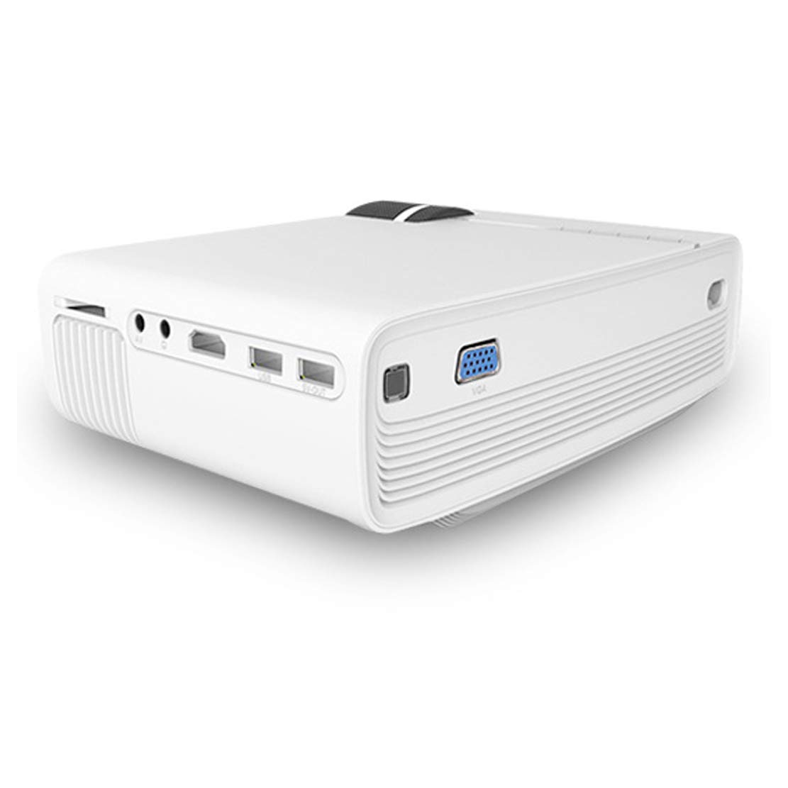 Proyector Hd1080p 138 Pulgadas El Cable De Datos Se Puede Conectar al TeléFono Directamente En La Pantalla Audio Incorporado Compatible con Hdmi USB Vga Av Tarjeta SD
