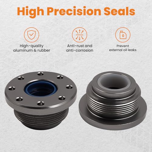 Image of maXpeedingrods HC5345 Front Mount Hydraulic Steering Cylinder Seal Kit with Pin Wrench for HC5340 HC5341 C5348 HC5445 HC6345 HC5394