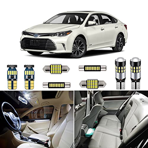 Kit de 13 Luces LED Interiores Blancas para Toyota Avalon 2013-2018 miniatura 1
