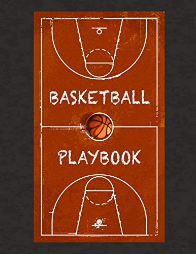 Basketball Playbook Notebook 8.5" x 11" for Drawing Plays