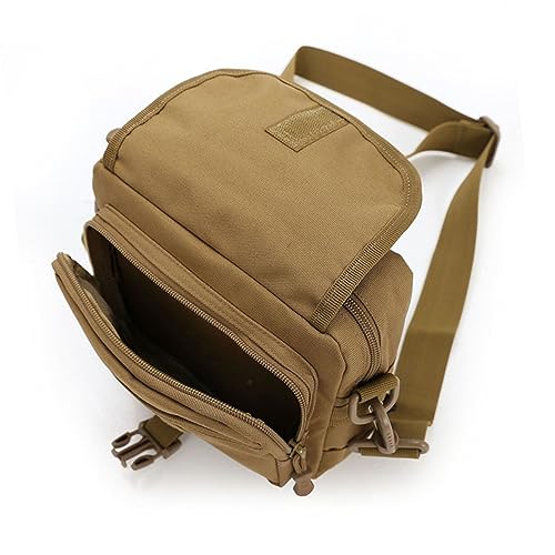 Sac à bandoulière unisexe et petit fourre-tout extérieur zippé
