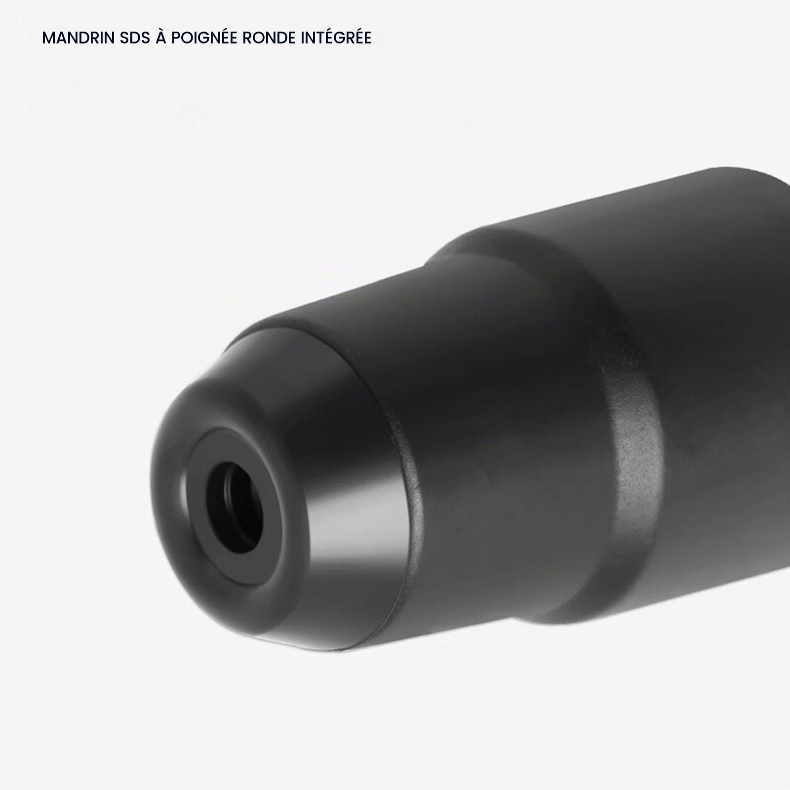 Oshhni Adaptateur de mandrin SDS MAX vers SDS Plus, convertisseur à Changement Rapide pour perceuse, rallonge pour Marteau perforateur, convertisseur à Tige