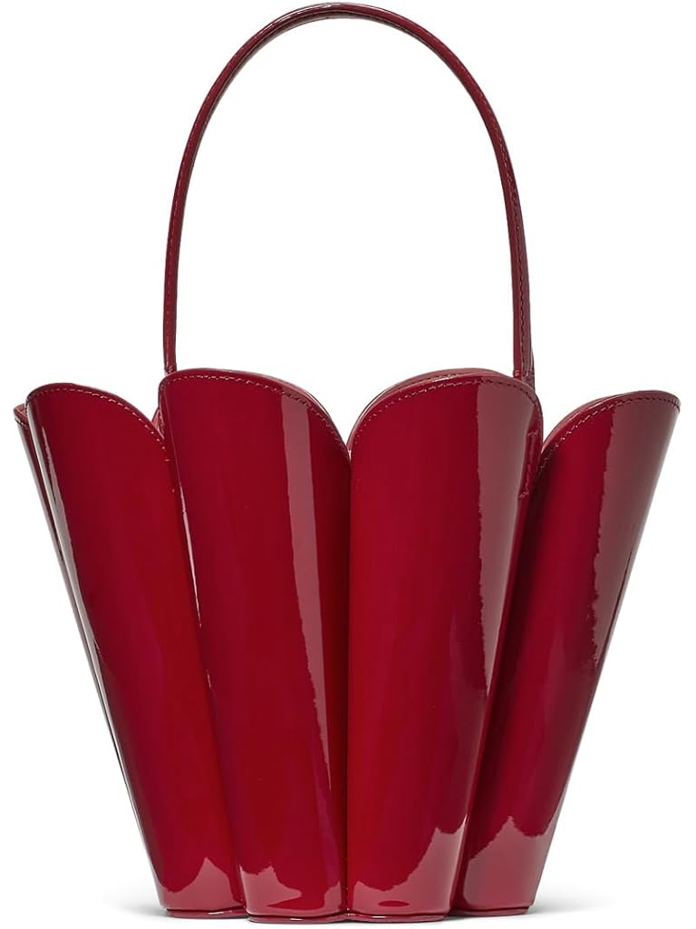 Pink Kate Spade New York The Spade Patent Leather The Spade Flower Bucket Bag