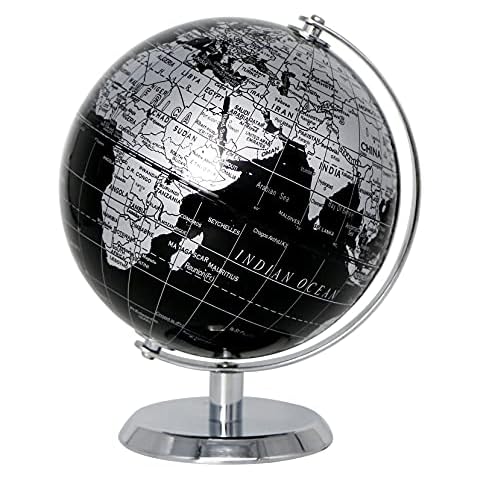 Exerz 14cm Mini Globe for Education and Decoration Cover