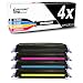 Produktbild Eurotone Toner 4X Toner kompatibel als Ersatz für HP Color LaserJet 1600 2600 2605 ersetzt Q6000A-03A 124A