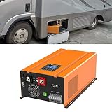 MPPT Solar-PV-Wechselrichter, MPPT-Solar-Photovoltaik-Wechselrichter Reine Sinuswelle AC220 230 240 V LCD Intelligenter Lüfter für Fabrik für Bürogebäude