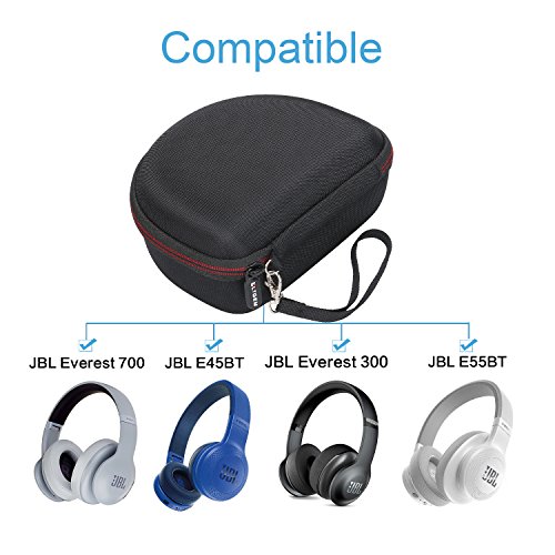 Image of LTGEM Case for JBL E55BT, E45BT, Everest 700 /300 Wireless Bluetooth Around-Ear Headphones - Black