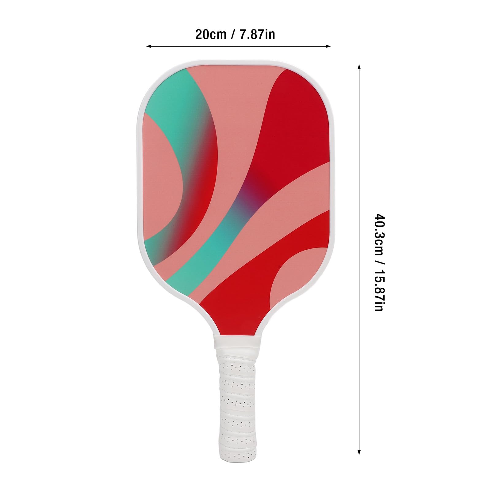 CHICIRIS Pickleball Rackets Set Lightweight Durable Fiberglass Rackets