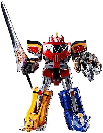 Soul of Chogokin Dinosaur Squadron Jewranger, Beast Emperor GX-72 Large Beast God & GX-78 Dragon Caesar, Approx. 10.2 inches (260 mm), ABS & PVC & Die-Cast Pre-painted Action Figure