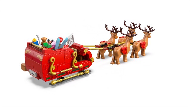 Amazon.com: LEGO Santa's Sleigh - Building Toys for Kids, Boys