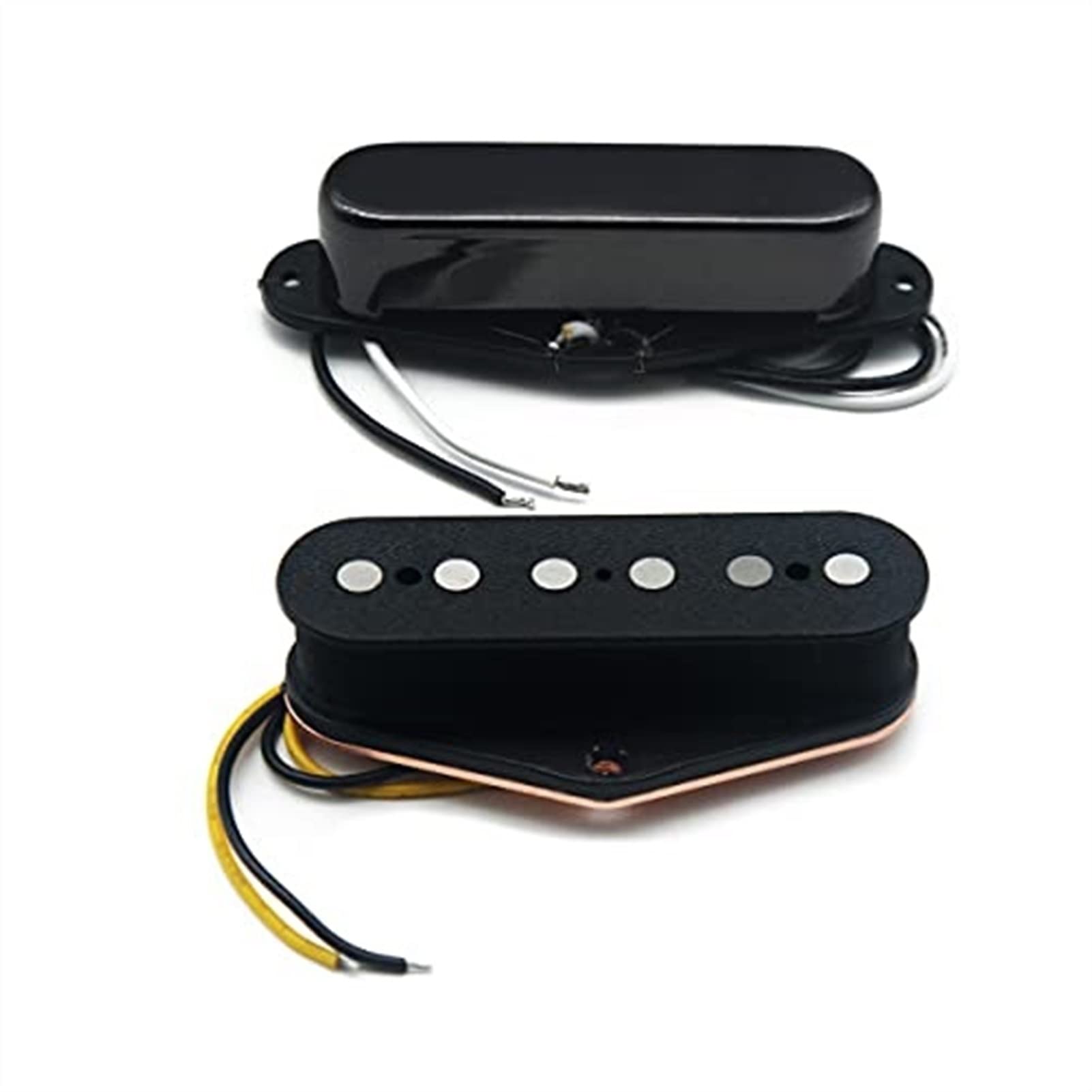 Humbuckers Alnico 5 Pickups De Guitarra Camioneta del Puente con Recogida del Cuello (Negro) para TL Parte De Las Camionetas (Color : Black)