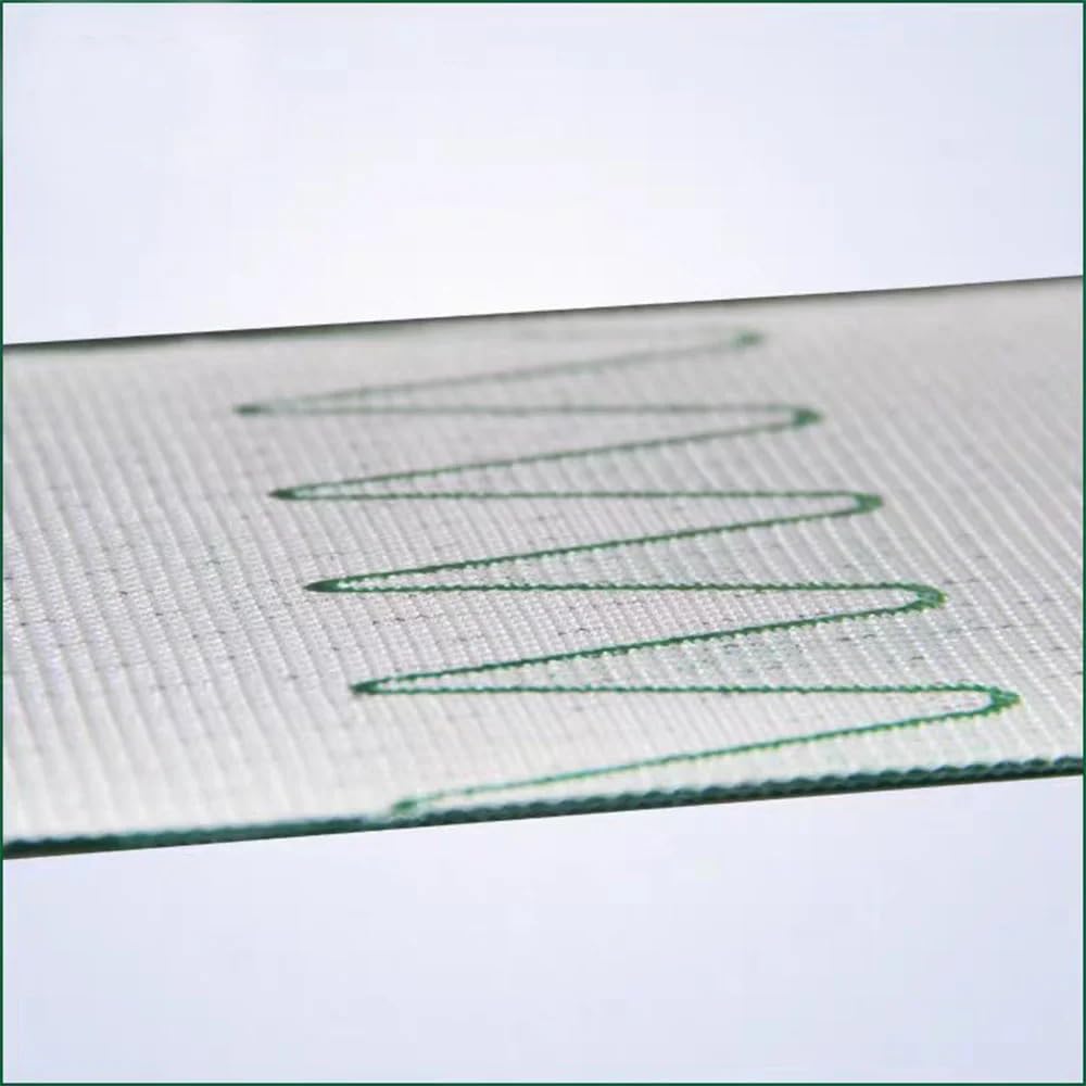 Nastro trasportatore di trasmissione in PVC verde, nastro piatto industriale perimetrale 600-1050mm larghezza 15/20/25mm 1pz(950mm,1MM THICK_20MM)