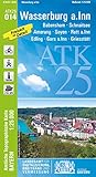 ATK25-O14 Wasserburg a.Inn (Amtliche Topographische Karte 1:25000): Babensham, Schnaitsee, Amerang, Soyen, Rott a.Inn, Edling, Gars a.Inn, Griesstätt, ... Amtliche Topographische Karte 1:25000 Bayern) - Herausgeber: Breitband und Vermessung Bayern Landesamt für Digitalisierung 