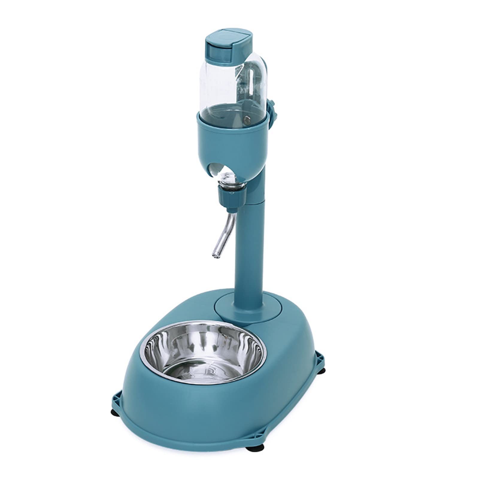 Dog Water Bottles Anti-tip Dog Bowl with Plastic Drinking Water Bottle Dispenser Automatic Feeder Hanging Kettle Cat Pet
