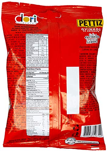 Pettiz ao Forno Ovinhos de Amendoim Dori 90g