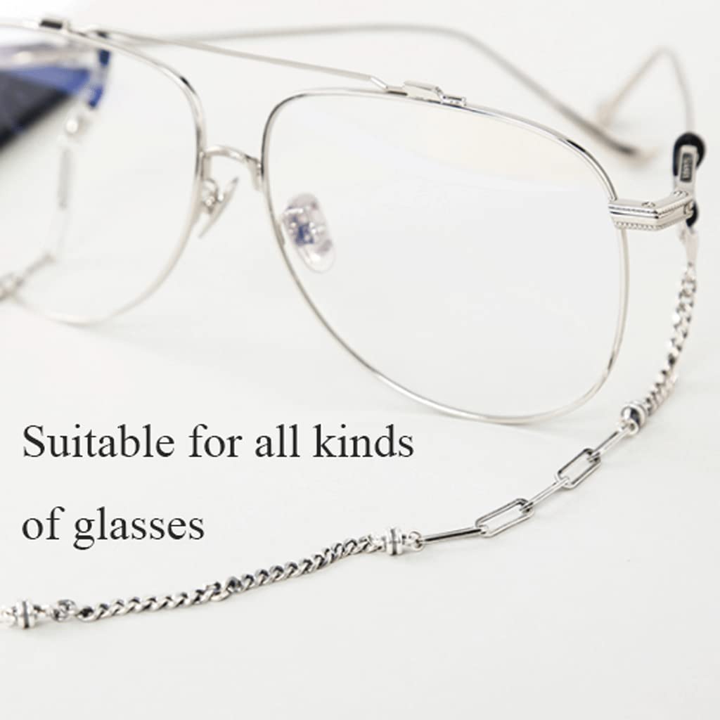 Cadena para gafas, cadena de gafas para mujer, hermosa cadena personalizada para gafas, costuras antipérdida, cadenas universales para gafas, accesorios de correa