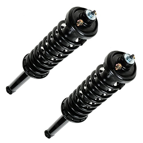 Image of TRQ Complete Shock Strut Spring Assembly Rear LH RH Pair Set Kit Compatible with 1997-2001 Honda CR-V