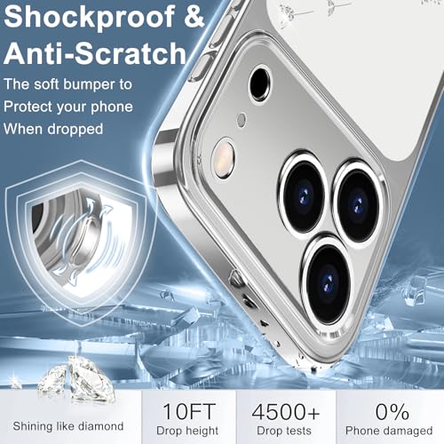 Coque iPhone 17 Pro étui silicone transparent antichoc protection objectif