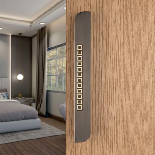 Image of COMPASS 12 inch Brass Main Door Handle | Door Handles for Main Door | Pull Handles for All The Doors of House | Office | Hotels | PH-235 (Pack of 1, Antique Finish)