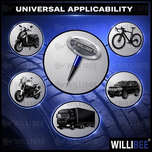 Image of WILLIBEE 5 Pcs Mushroom Plug Tubeless Tyre Puncture Repair Kit for Bike & Car | Tire Puncher Repair Patches (5 Pcs, (60 x 9mm))