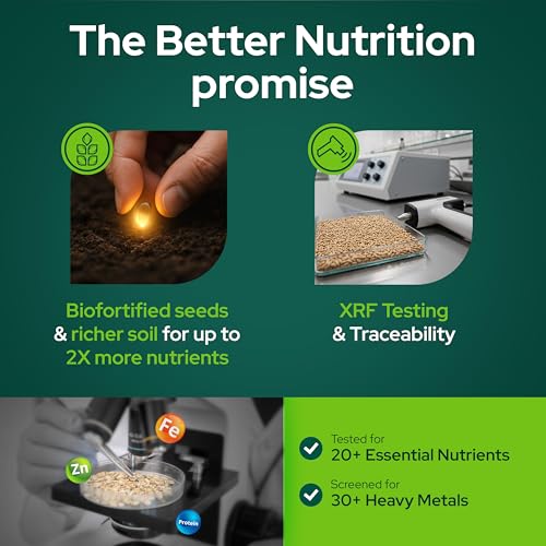 Image of Better Nutrition Biofortified Daliya | High Protein | Rich in Iron & Zinc | 100% Natural | Healthy Daliya | High Fiber For Digestive Ease | 1kg