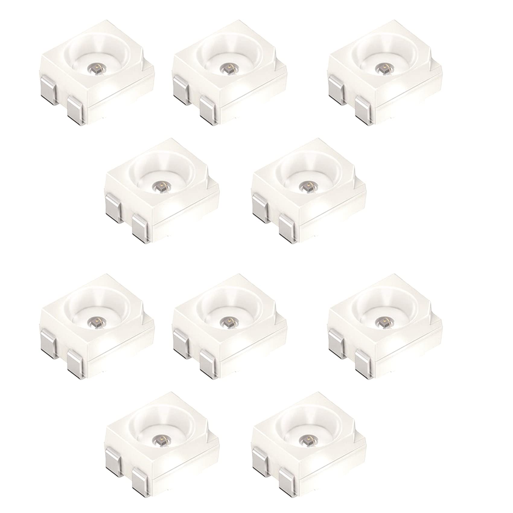 LED bicolor LAYT67B résout les erreurs de polarité sur circuit PLCC-4 jaune
