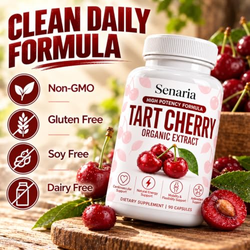 BERSEG Cold Pressed Tart Cherry Supplement