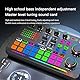 USB Audio Interface, DJ Mischer, Gaming Audio Mixer mit Sprachwechsler, Audio-Mischpulte, Streaming Audio Mixer, Bluetooth Sound Mixer Board für Gitarristen, Sänger, Podcast, Aufnahme, Gesang, Gaming