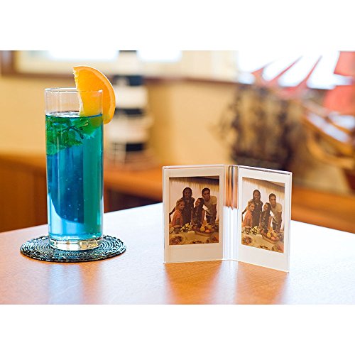 Kit Câmera instantânea Fujifilm Instax Mini 9 Rosa Flamingo + Porta-retrato Fujifilm