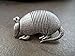 Handmade Armadillo Brooch Tie Tack Lapel Pin