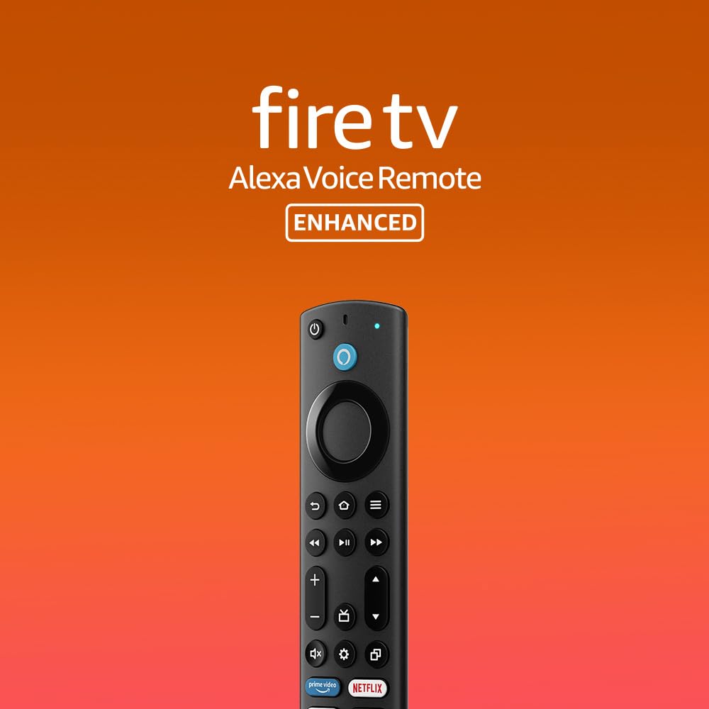 Amazon Fire TV Alexa Voice Remote Enhanced (newest model), requires compatible Amazon Fire TV Device