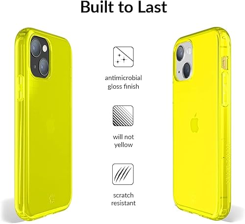 Miniatura 115 de VELVET CAVIAR Funda para iPhone 14 Pro, probada en caídas de 10 pies, purpurina transparente Bratz Bratz Pack Glitter,Blonde Tortoise,Sueños de