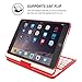 iPad Mini 1/2/3 360 Keyboard Case in Red