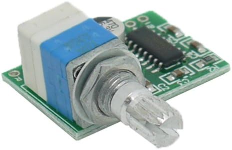 Mini 5V Audio Digital Amplifier Board Support USB Powered Two Channel Stereo Amp 3W+3W/PAM8403 Mini Power Amplifier Board with Switch Potentiometer