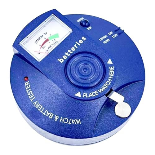 Harilla Movement Tester Tester de Movimiento Herramienta Reparadora Analizador de Batería Instrumento Profesional de PP Adecuado para Taller de