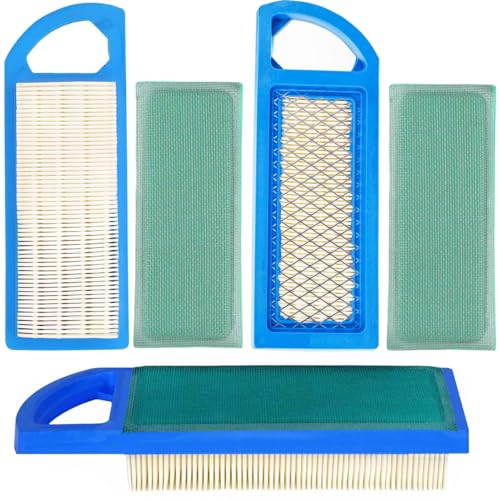 ZAMDOE Paquete de 3 filtros de aire 697153 con prefiltro compatible para Briggs and Stratton 698083 795115 797008 697014 697015 Limpiador de aire para cortacésped jd para Toro tractor de césped