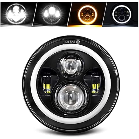CO LIGHT 7 Inch LED Motorcycle Headlight Cover
