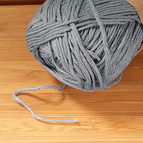 Image of JubileeYarn Bamboo Cotton Sport Yarn - 50g /Skein - Faded Glacier Blue - 4 Skeins