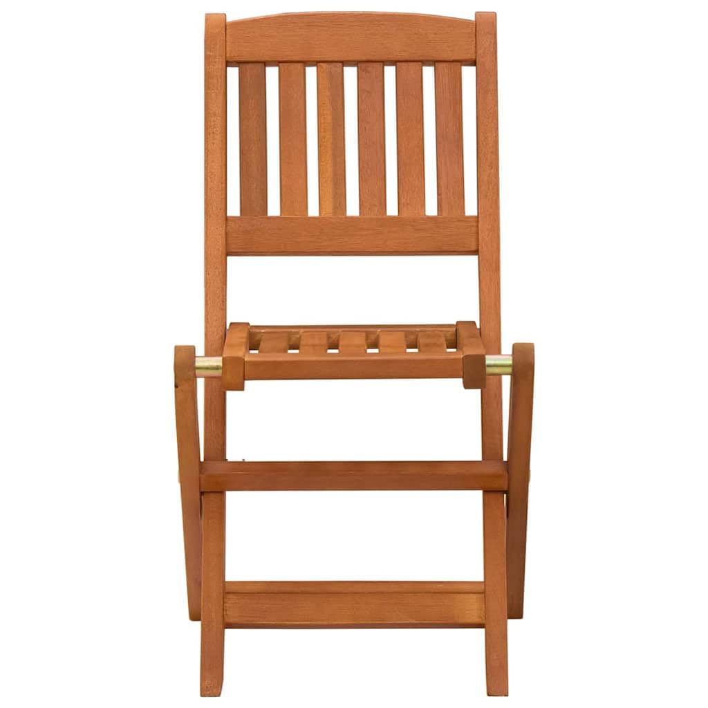 Kinder-Esszimmerstühle 2er Set aus massivem Eukalyptusholz wetterfest klappbar für Balkon Garten Terrasse Outdoor, platzsparend, stabil, bequem, mit Armlehnen, ideal für Kinder
