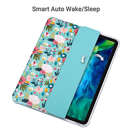 Ulak Case For Ipad Pro 11 2Nd Generation 2020&2018 With Pencil Holder, Slim Trifold Smart Shell With Translucent Frosted Back Auto Sleep/Wake Premium Shockproof Cover For Ipad Pro 11 Inch, Mint #TOP4