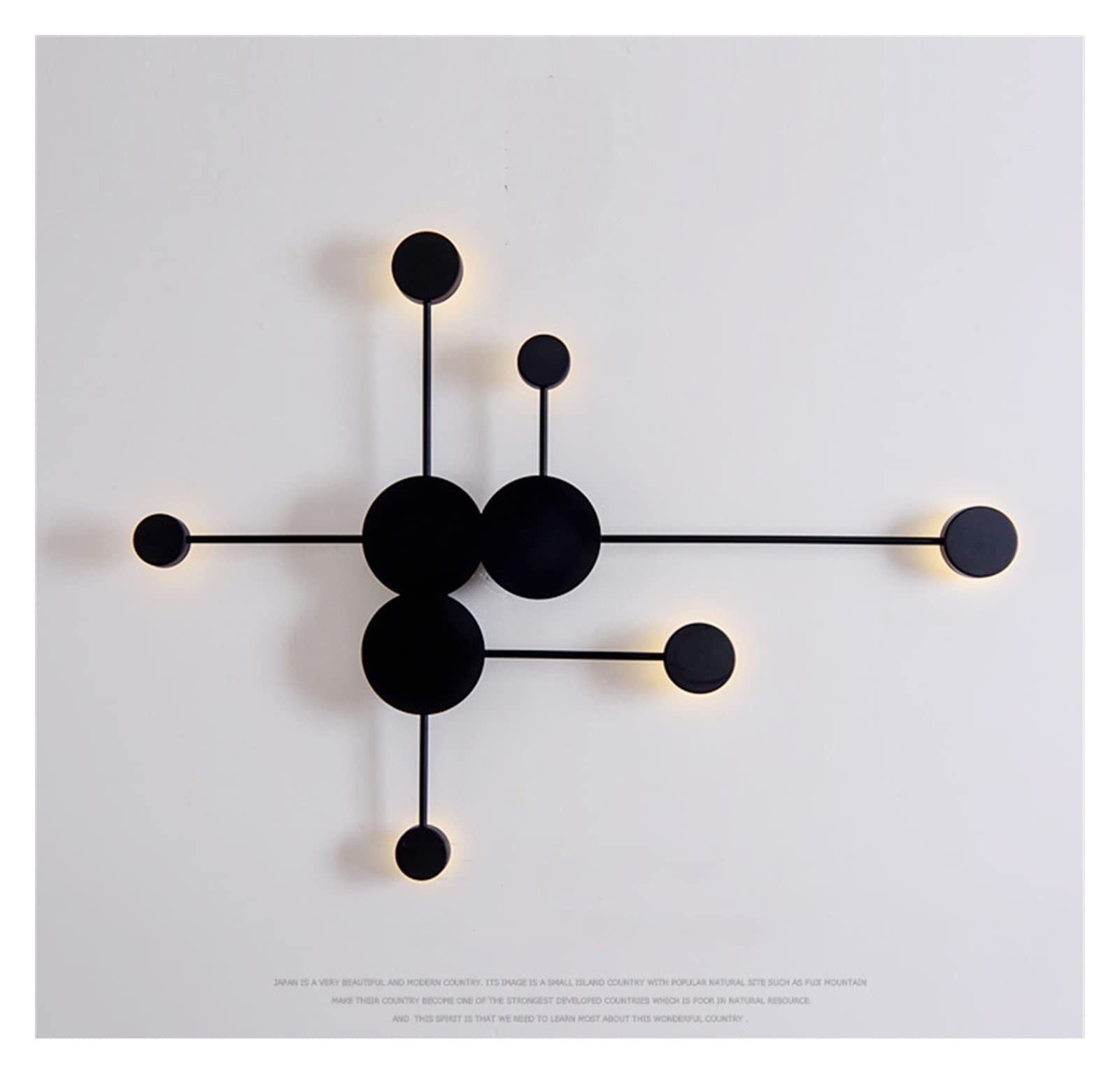 Applique murale LED design blanc chaud pour éclairage de bureau et salon - 8